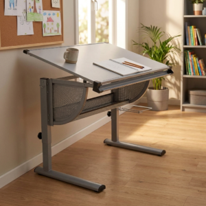 Banco scuola regolabile Mendler Oxford grigio