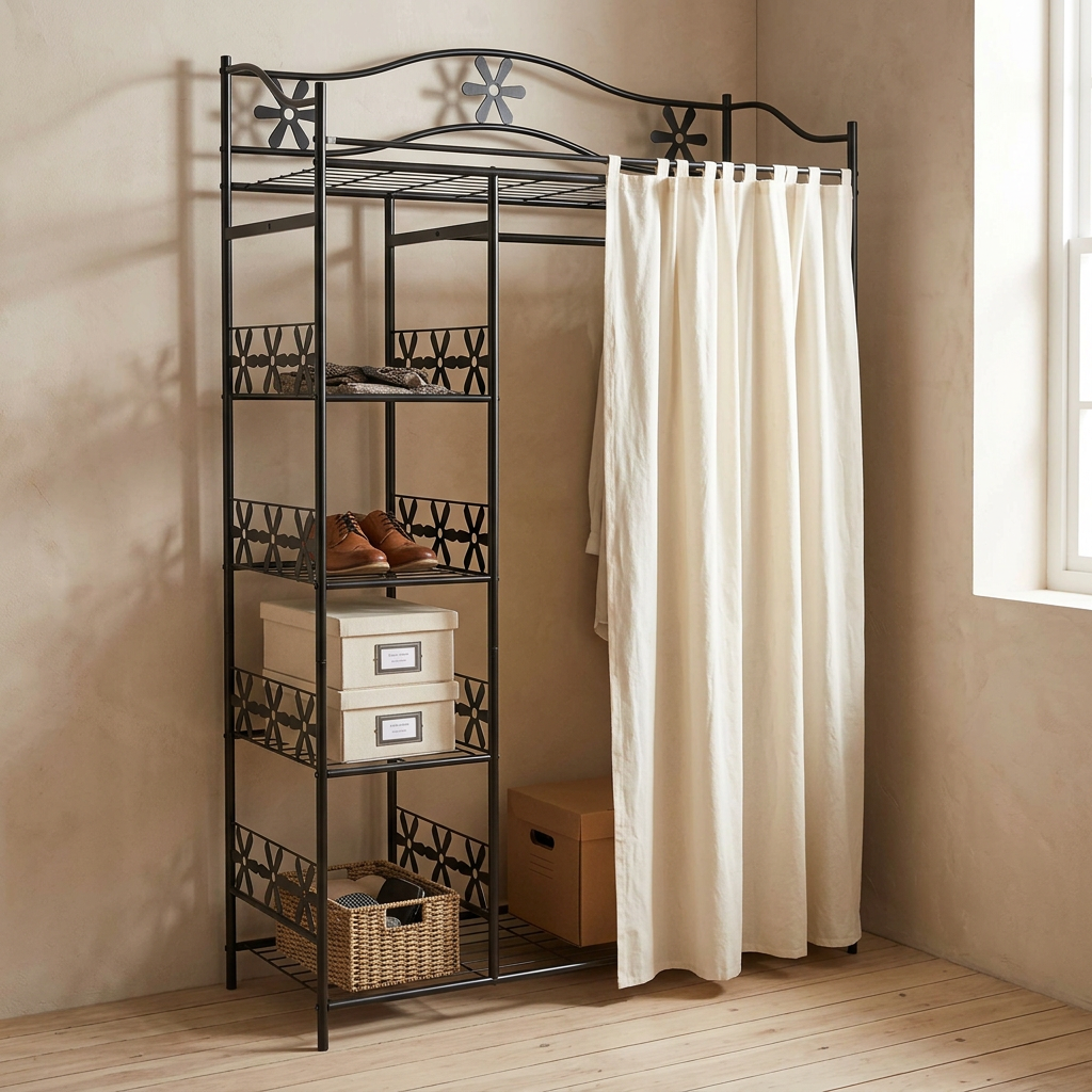 Ordine visivo e ripiani per accessori