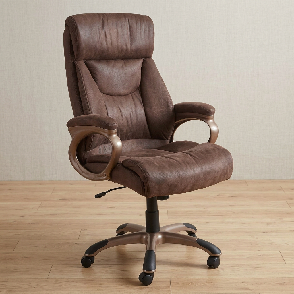 Comfort e rivestimento in microfibra marrone